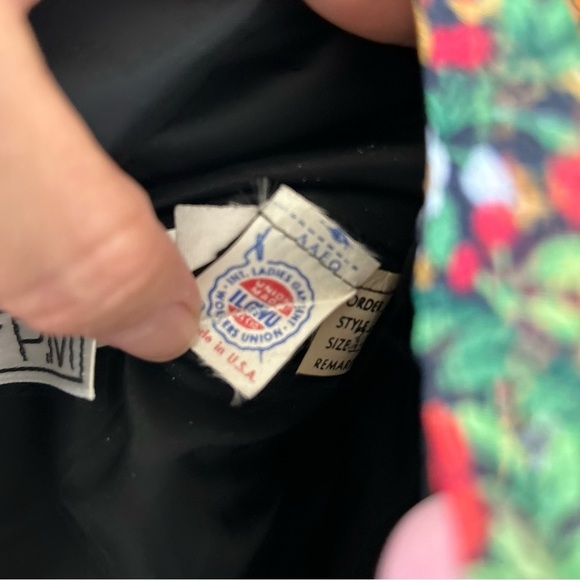 Anthony Muto Women’s VTG Midi Skirt Measures 26” waist Dixie Floral Print Modest - Picture 10 of 13